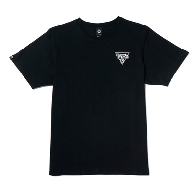 White and Black 100% Cotton Men's T-Shirts Custom Printing Knitted Weaving Method